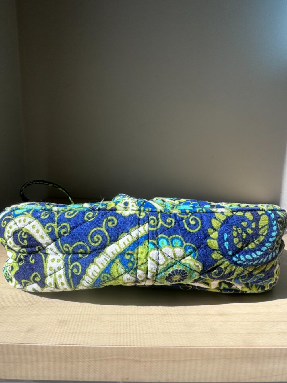 Vera Bradley Frannie Baguette Crossbody – Blue Green Paisley Y2K 🔥 - Picture 8 of 14